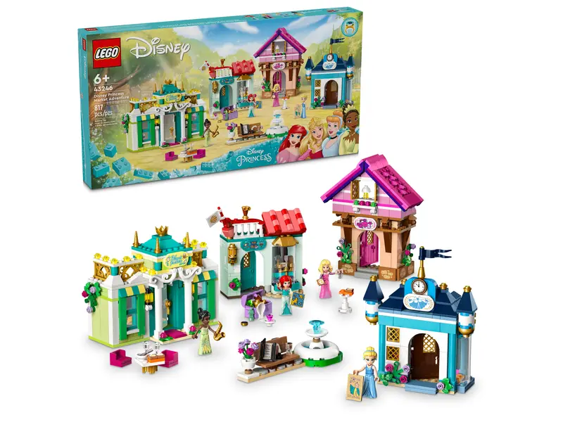 43246 Disney Princess Market Adventure (image for) 43246 Disney Princess Market Adventure